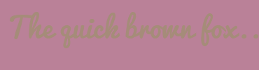 Image with Font Color A58C79 and Background Color BA8198